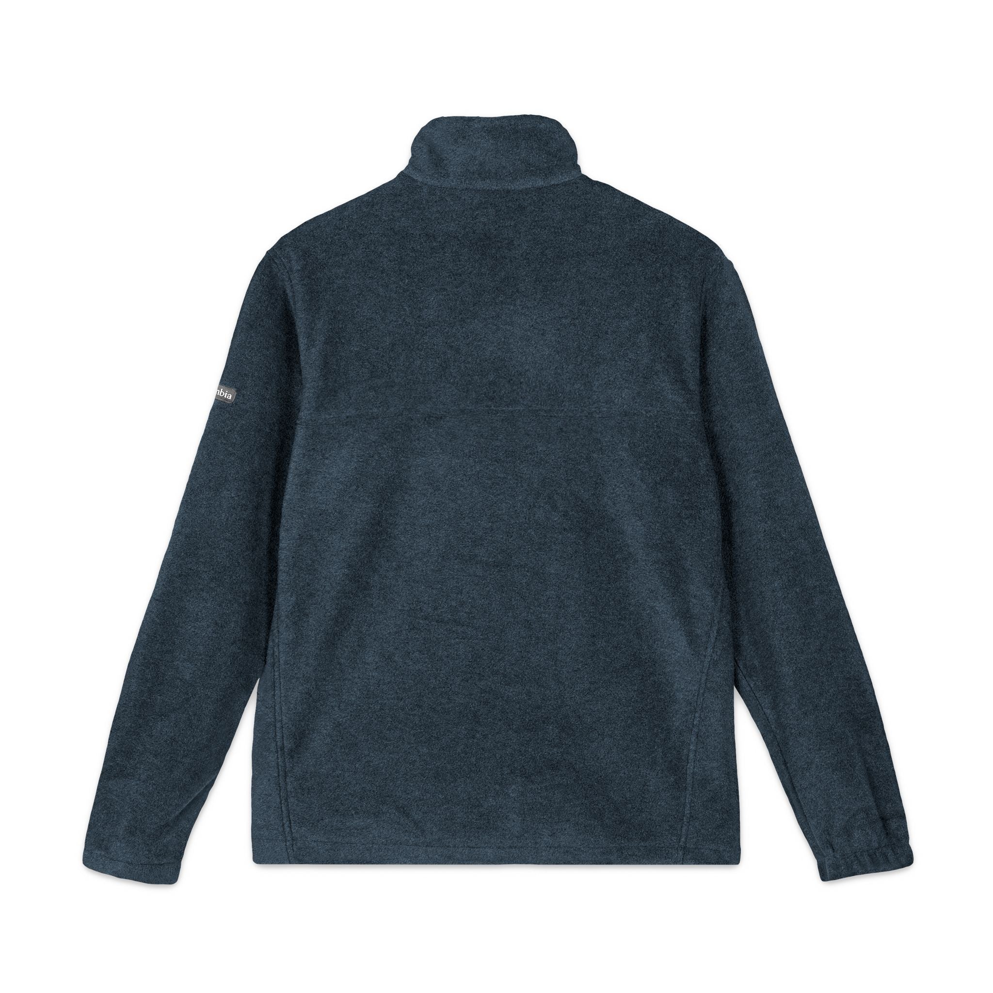 Embroidered Columbia Fleece Jacket – Outdoor Casual Zip-Up