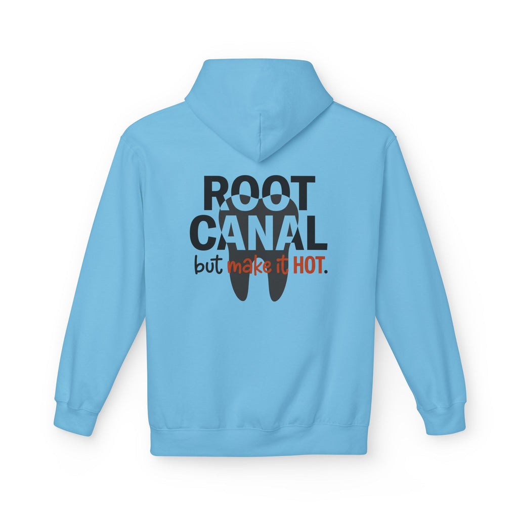 Root Canal Graphic Hoodie — Dental Endodontist Back Design