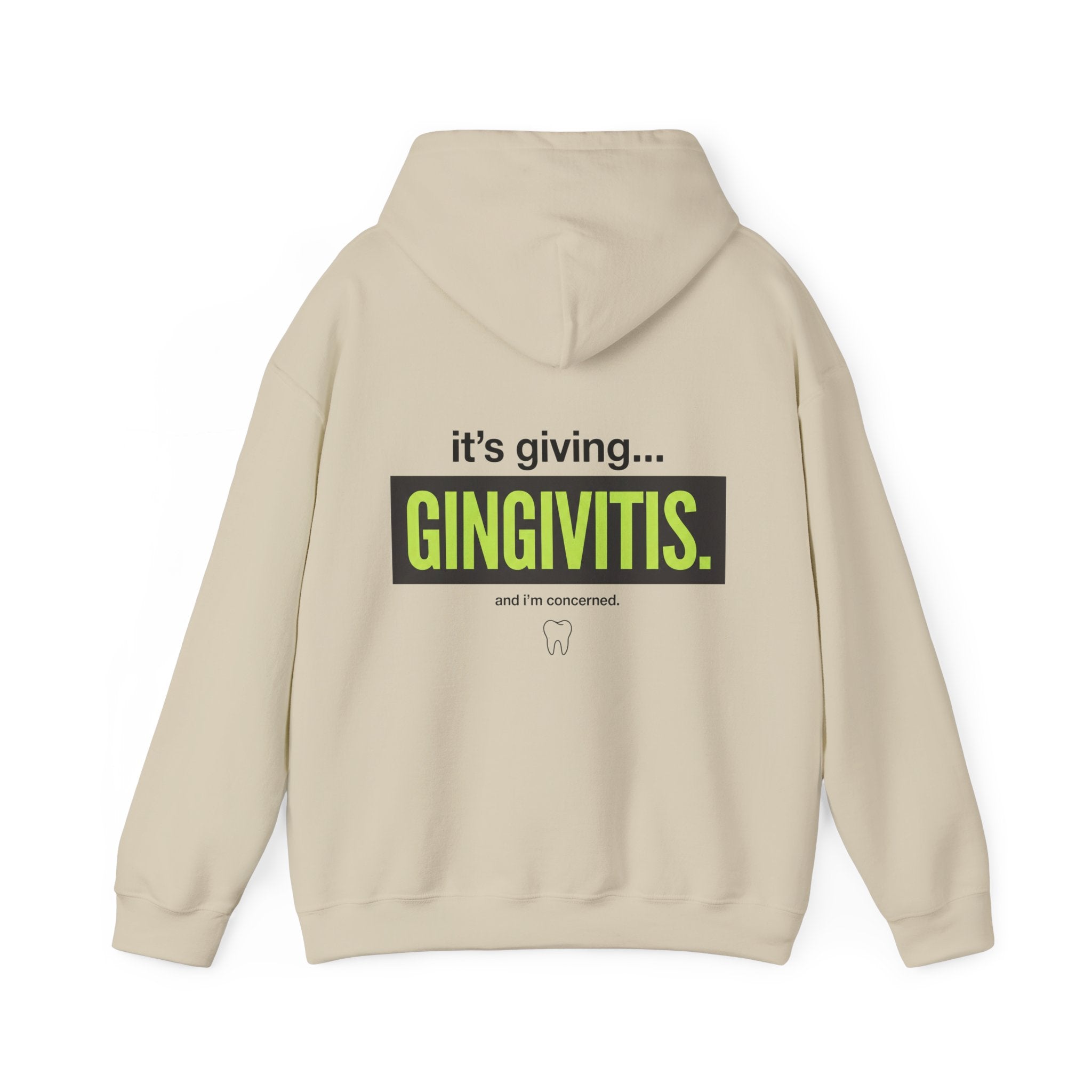 Its giving Gingivitis Dental Hoodie — Dental Student & Professional Sweatshirt
