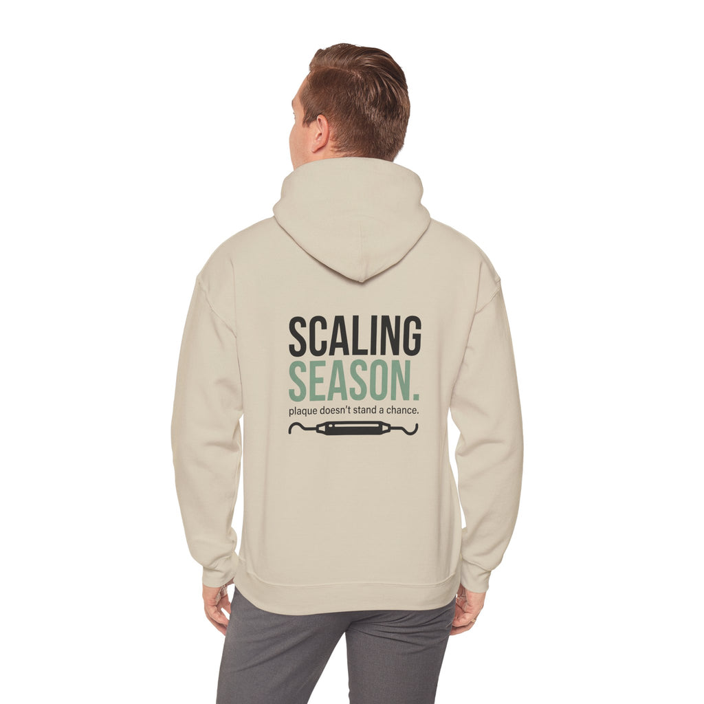 Scaling Season Dental Hoodie — Dental Student & Professional Sweatshirt