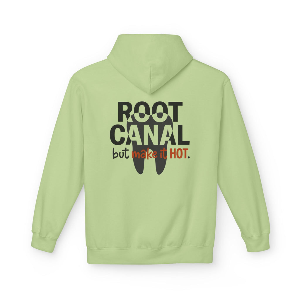 Root Canal Graphic Hoodie — Dental Endodontist Back Design